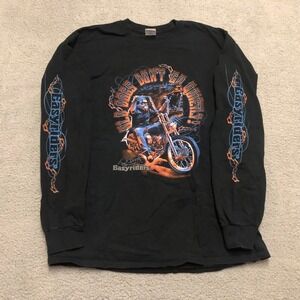 Easyriders Bike Show Tour Columbus OH Long Sleeve Hit Graphic Tee XL Old Dogs